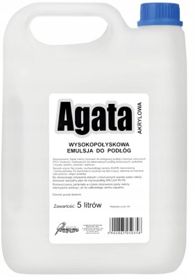 Agata emulsja wysokopołyskowa do podłóg 5l