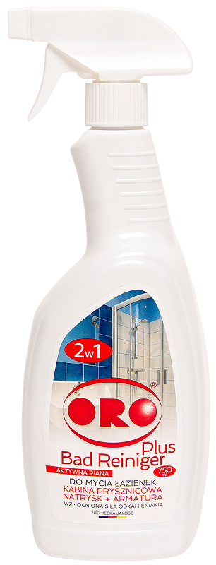 Oro Nr 6080 odkamieniający płyn do łazienek 2w1 750ml