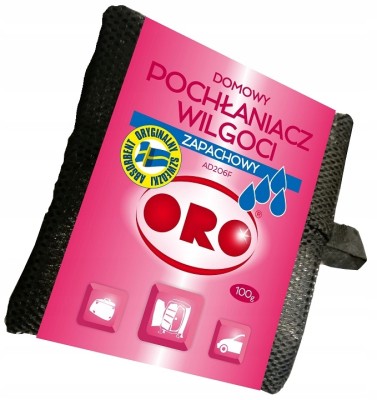 Oro Fresh domowy zapachowy pochłaniacz wilgoci saszetka 100g