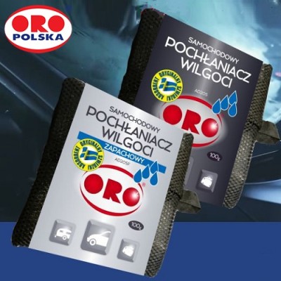 Oro Fresh samochodowy zapachowy pochłaniacz wilgoci saszetka 100g