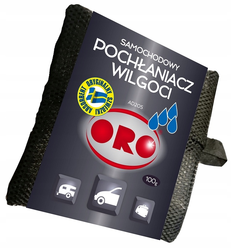 Oro samochodowy pochłaniacz wilgoci saszetka 100g