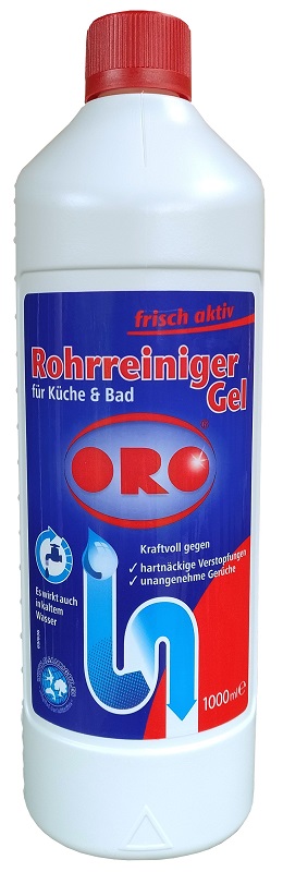 Oro Nr 1024 żel od udrażniania odpływów kanalizacyjnych 1l