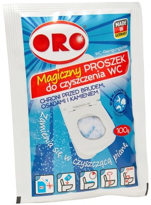 Oro pianotwórczy proszek do czyszczenia wc 100g