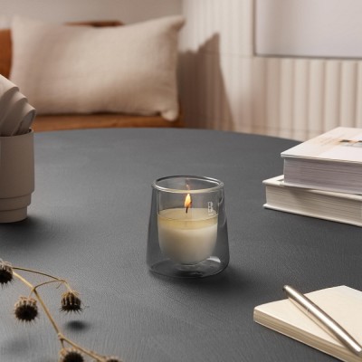 Bolsius Cleanlight Cyprys i Amber świecznik z zapachową wkładką