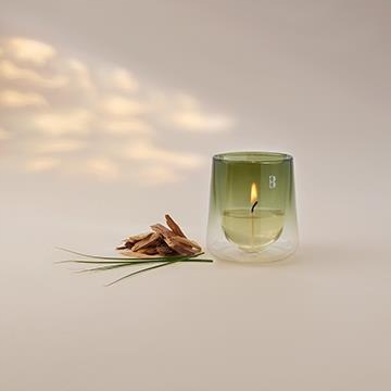 Bolsius Cleanlight Drzewo Cedrowe i Wetiwera wkład zapachowy do świecznika  2 sztuki