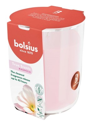 Bolsius True Scents Magnolia świeca zapachowa 97/85 w szkle