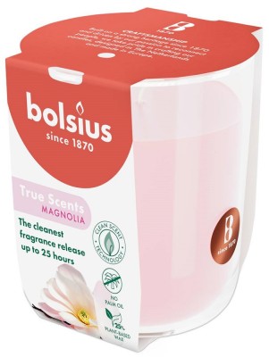 Bolsius True Scents Magnolia świeca zapachowa 80/73 w szkle