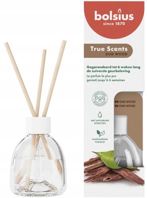 Bolsius True Scents DRZEWO AGAROWE dyfuzor zapachowy z patyczkami - 60ml