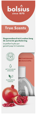 Bolsius True Scents GRANAT dyfuzor zapachowy z patyczkami - 60ml