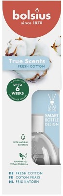 Bolsius True Scents ŚWIEŻA BAWEŁNA dyfuzor zapachowy z patyczkami - 60ml