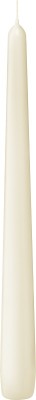 Bolsius Kremowa świeca stołowa szpica 240/23 - 100 sztuk