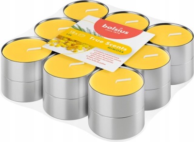 Bolsius True Scents Mimoza podgrzewacze zapachowe 4 godzinne - 18 sztuk