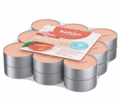 Bolsus True Scents Brzoskwinia podgrzewacze zapachowe 4 godzinne - 18 sztuk