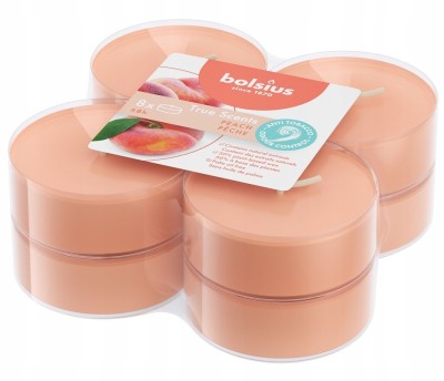 Bolsus True Scents Brzoskwinia podgrzewacze zapachowe Maxi 8 godzinne - 8 sztuk