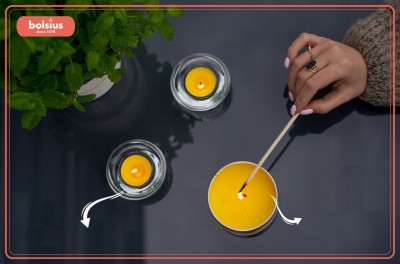 Bolsius Citronella zapachowa świeca 82/68 w szkle