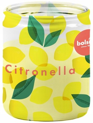 Bolsius Citronella zapachowa świeca 82/68 w szkle