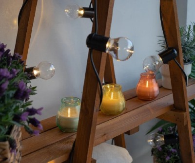 Bolsius Patiolight Citronella Żółta świeca zapachowa 94/91 w szkle