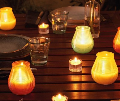 Bolsius Patiolight Citronella Zielona świeca zapachowa 94/91 w szkle