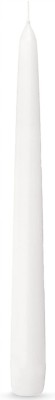Bolsius Biała świeca stołowa szpica 245/24mm - 4 sztuki