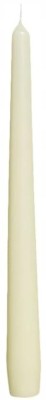 Bolsius Kremowa świeca stołowa szpica 245/24mm - 4 sztuki