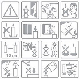 Bolsius Kremowa świeca stołowa szpica 245/24mm - 4 sztuki