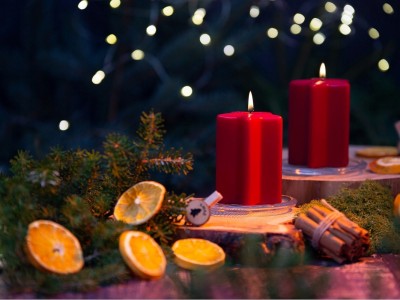 Bolsius Bordowa świeca pieńkowa 120/58