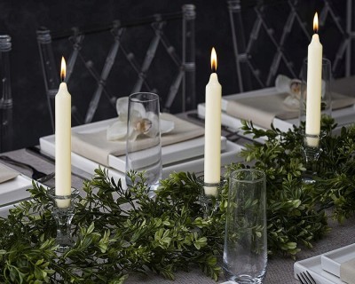 Bolsius Kremowa świeca stołowa 180/21,3mm - 45 sztuk