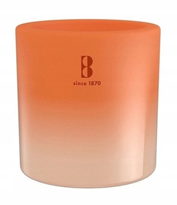 Bolsius Summer Nights Kremowa świeca outdoorowa w szkle z drewnianym knotem 80/90