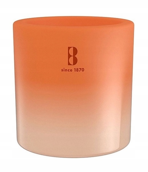 Bolsius Summer Nights Kremowa świeca outdoorowa w szkle z drewnianym knotem 80/90