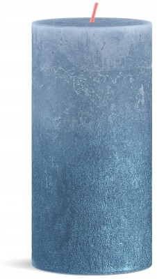 Bolsius Rustic Sunset Błękitny Niebieski + Niebieski świeca dekoracyjna 130/68