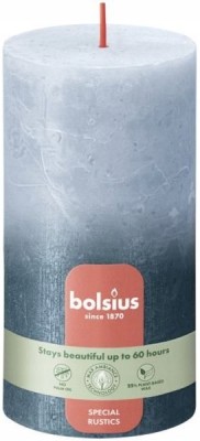 Bolsius Rustic Sunset Błękitny Niebieski + Niebieski świeca dekoracyjna 130/68
