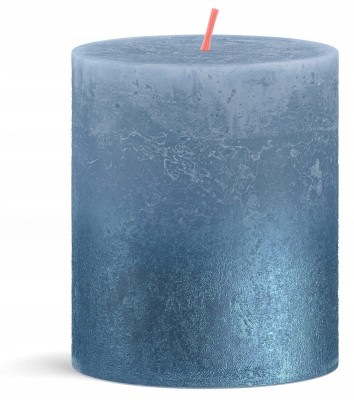Bolsius Rustic Sunset  Błękitny Niebieski + Niebieski świeca dekoracyjna 80/68