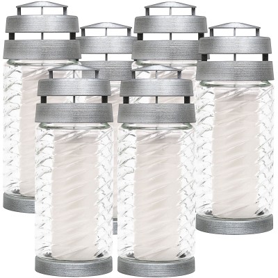 Bolsius TĘSKNOTA przezroczysty lampion znicz 6 sztuk