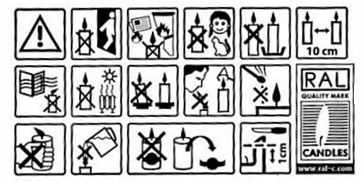 Bolsius Rustic Shimmer Złota świeca dekoracyjna 190/68 mm