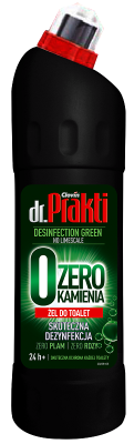 Clovin dr. Prakti Zero Kamienia green żel do WC 750ml