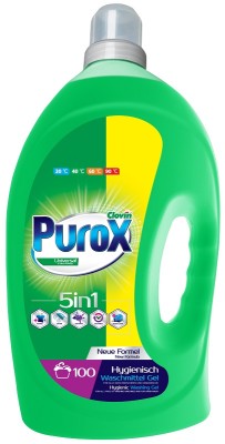 Purox Uniwersalny żel do prania tkanin białych i kolorowych 3l