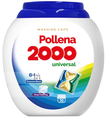 Pollena 2000 uniwersalne kapsułki do prania 50 sztuk