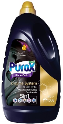 Purox Black&Dark płyn do prania ciemnych i czarnych tkanin 4L