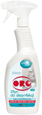 ORO Antisept płyn do dezynfekcji powierzchni i rąk 750ml