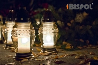 Bispol 4080 bezbarwny znicz szklany 4 sztuki