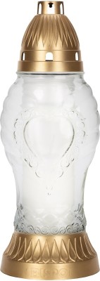 Bispol 4046 bezbarwny znicz szklany 5 sztuk