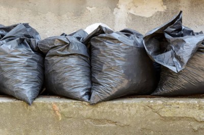 Sipeko worki na śmieci folia LDPE czarne 24mic / 70x110cm / 120 litrów / 25 sztuk