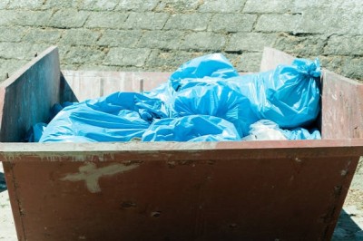 Sipeko worki na śmieci folia LDPE niebieskie 43mic / 95x140cm / 240 litrów / 10 sztuk