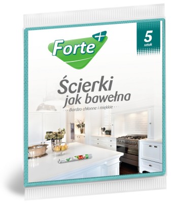 Forte+ ścierki jak bawełna 5 sztuk