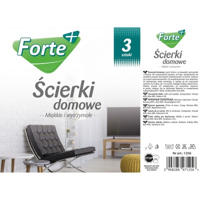 Forte+ ścierki domowe 3 sztuki