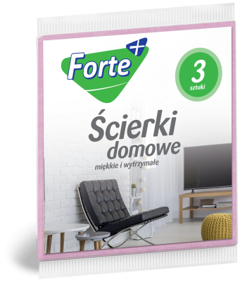 Forte+ ścierki domowe 3 sztuki