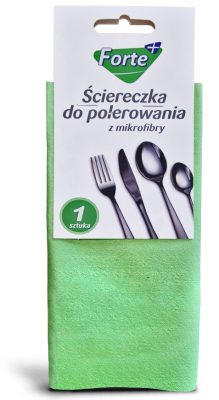 Forte+ ścierka z mikrofibry do polerowania
