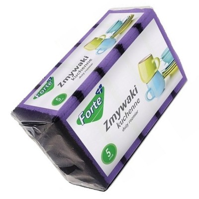 Forte+ zmywaki kuchenne 5 sztuk