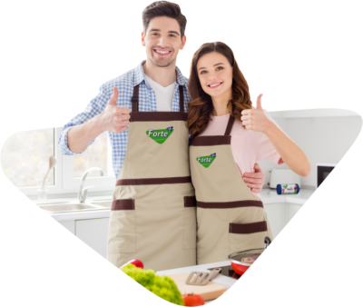 Forte+ zmywaki kuchenne 5 sztuk