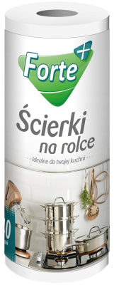 Forte+ ścierki na rolce 40 sztuk
